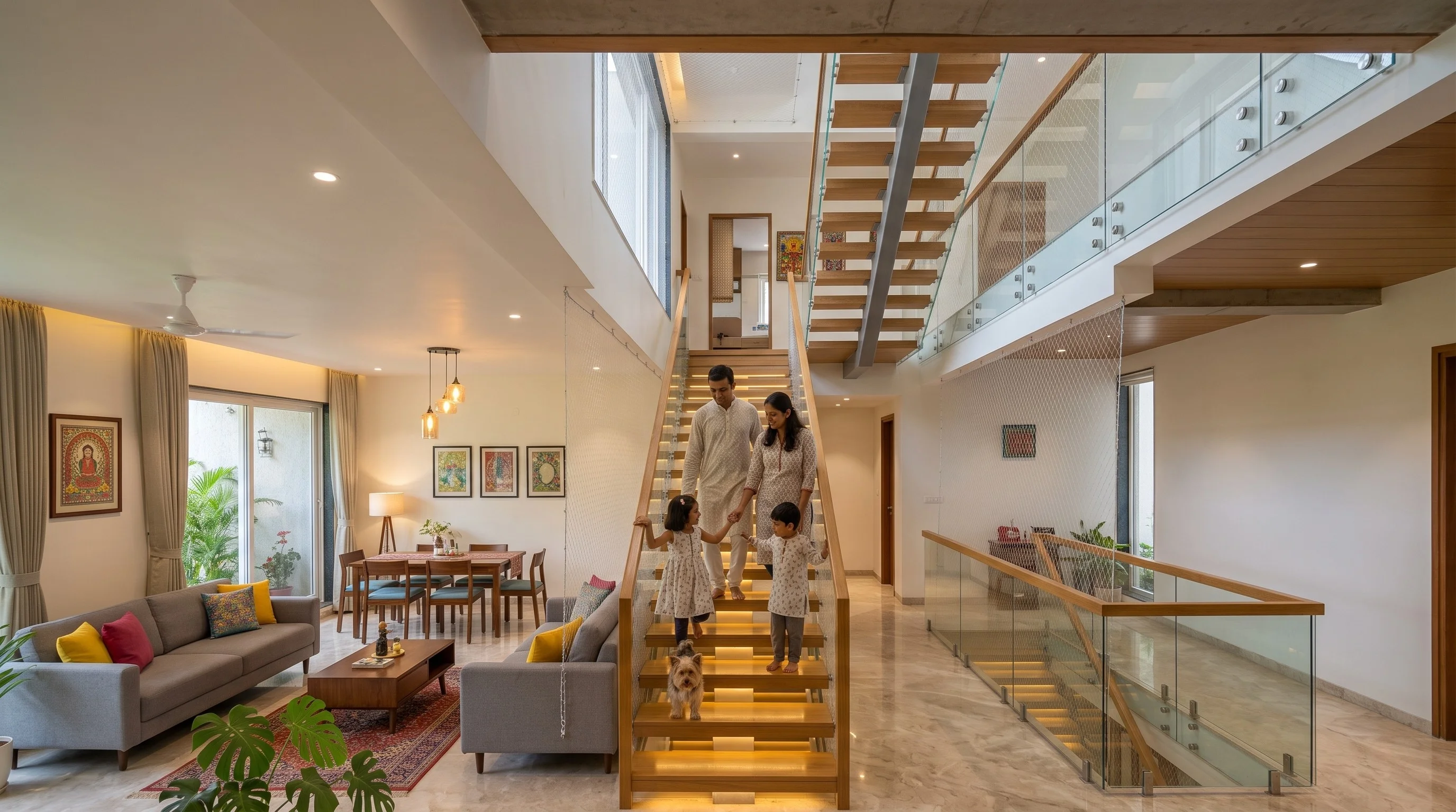 Staircase Safety Nets
