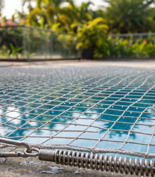 Swimming Pool Safety Nets Installation