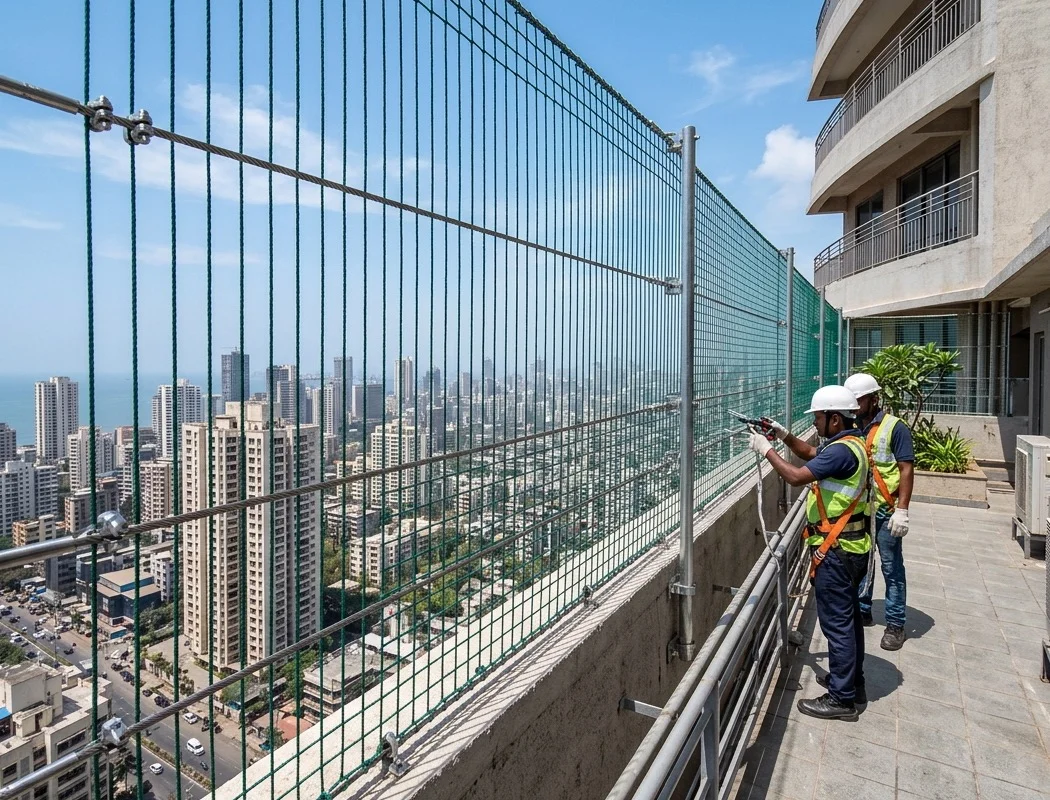Keerthana Enterprises Safety Net Installation in Pune